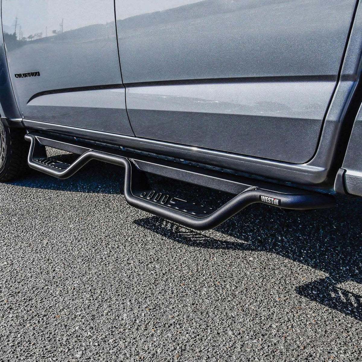 Chevrolet Colorado & GMC Canyon 2015-2026 Crew Cab, Westin Outlaw Drop Nerf Step Bars, Textured Black, view 8
