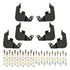 Chevrolet Colorado & GMC Canyon 2015-2026 Crew Cab, Westin Outlaw Drop Nerf Step Bars, Textured Black, view 5