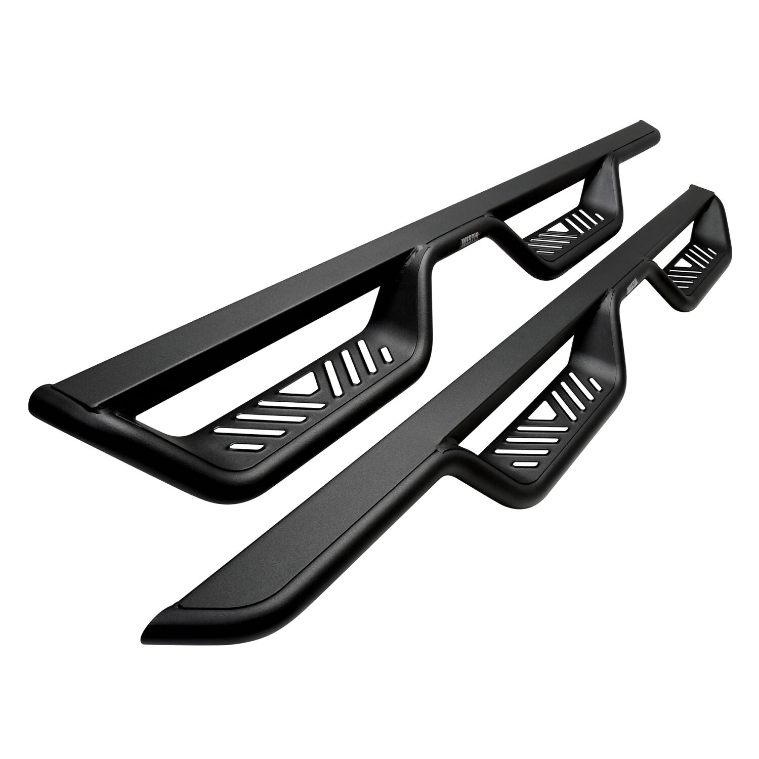 Jeep Wrangler JL 2018-2026 4-Door, Westin Outlaw Drop Nerf Step Bars, Textured Black