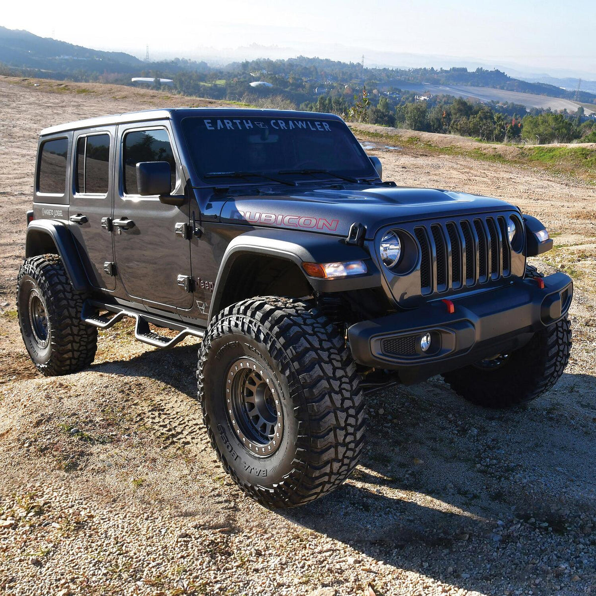 Jeep Wrangler JL 2018-2026 4-Door, Westin Outlaw Drop Nerf Step Bars, Textured Black, view 7