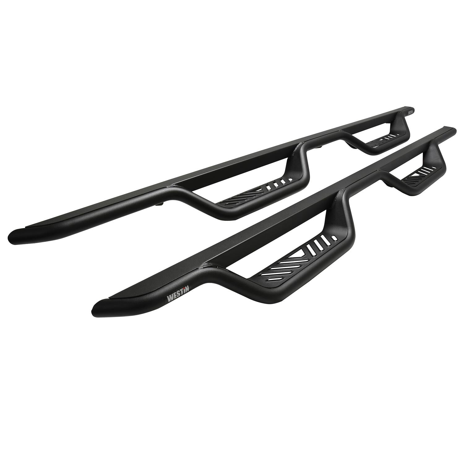 Ram 1500 2019-2026 Crew Cab, Westin Outlaw Drop Nerf Step Bars, Textured Black