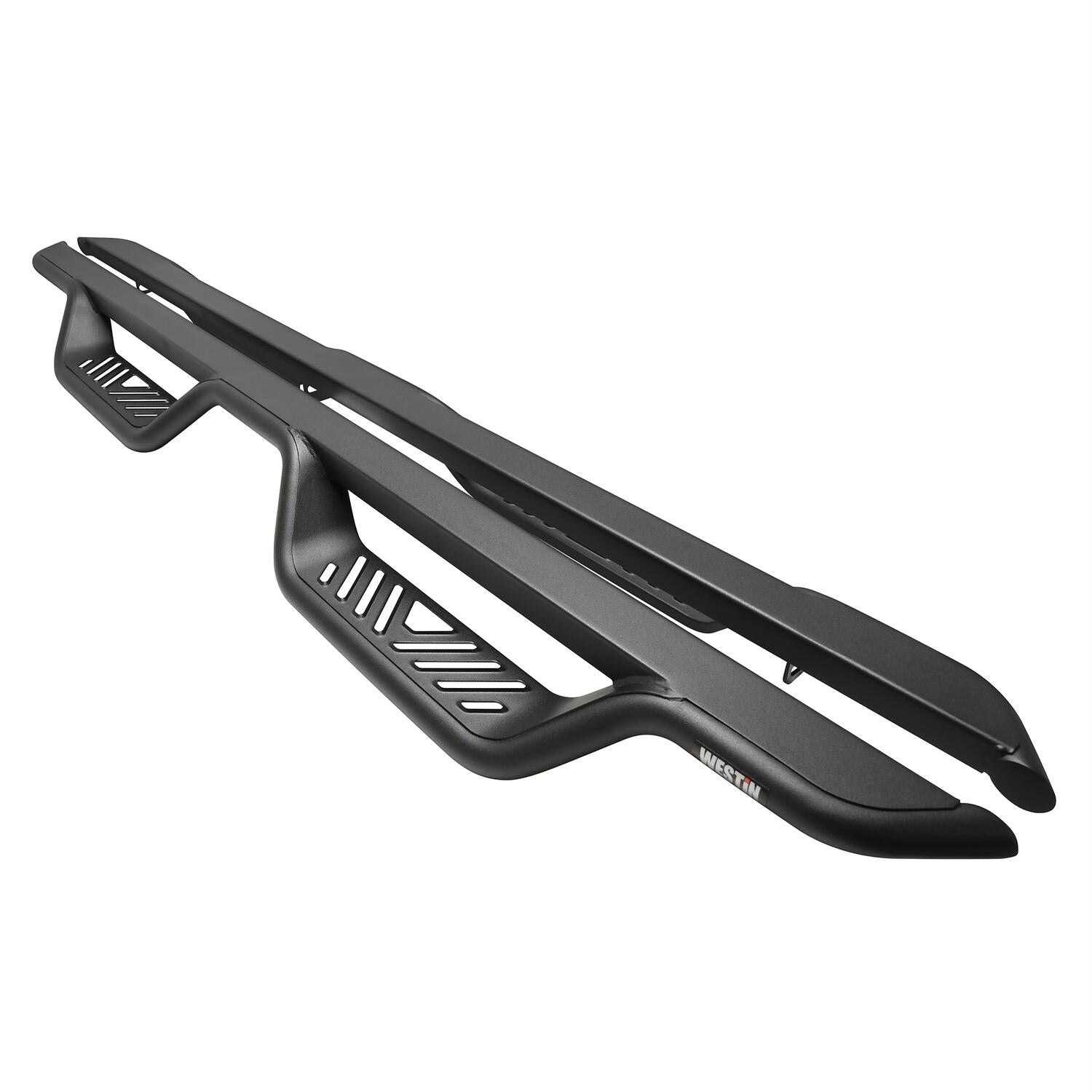 Chevrolet Silverado 1500 & GMC Sierra 1500 2019-2026 & 2500 HD/3500 HD 2020-2026 Extended Cab, Westin Outlaw Drop Nerf Step Bars, Textured Black, view 2
