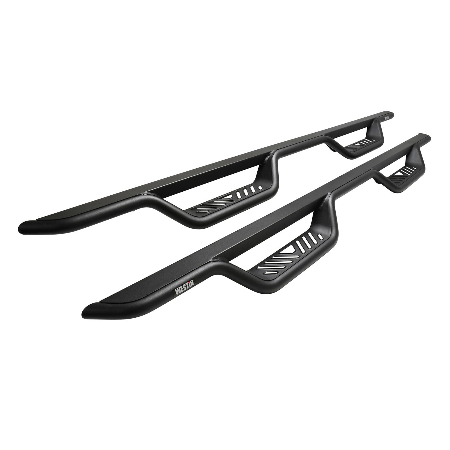 Chevrolet Silverado 1500 & GMC Sierra 1500 2019-2026 & 2500 HD/3500 HD 2020-2026 Crew Cab, Westin Outlaw Drop Nerf Step Bars, Textured Black