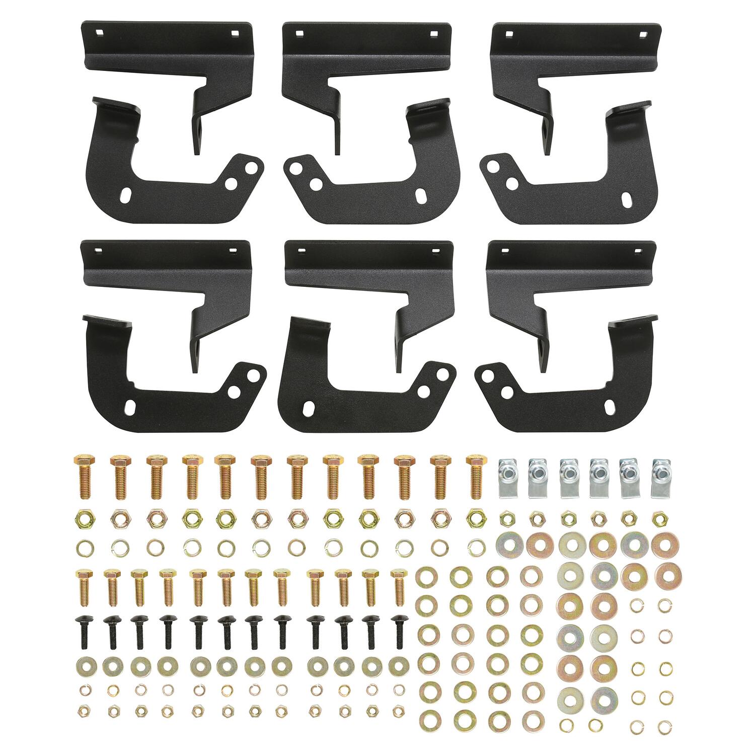 Jeep Gladiator JT 2020-2026, Westin Outlaw Drop Nerf Step Bars, Textured Black, view 5
