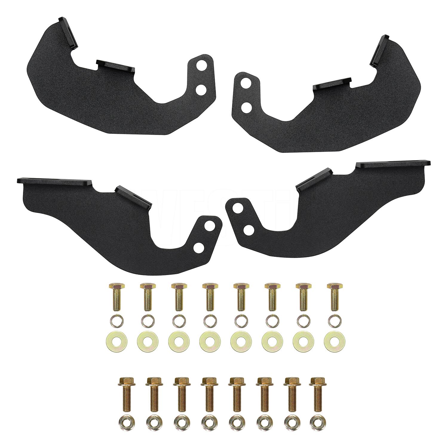 Ford Bronco 6th Gen 2021-2026 2-Door, Westin Outlaw Drop Nerf Step Bars, Textured Black, view 5