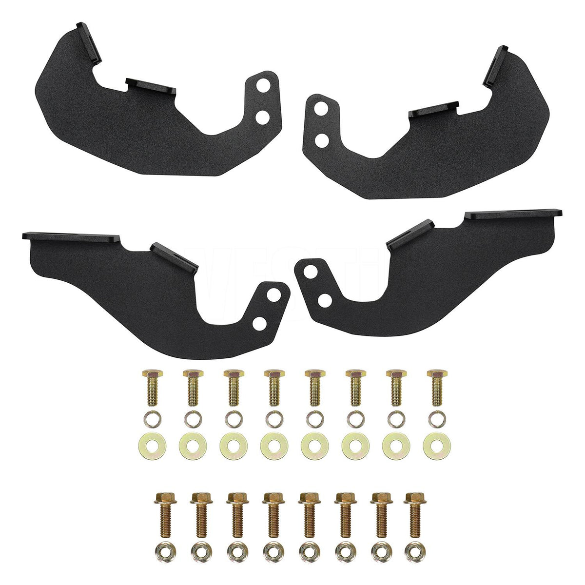 Ford Bronco 6th Gen 2021-2026 2-Door, Westin Outlaw Drop Nerf Step Bars, Textured Black, view 5