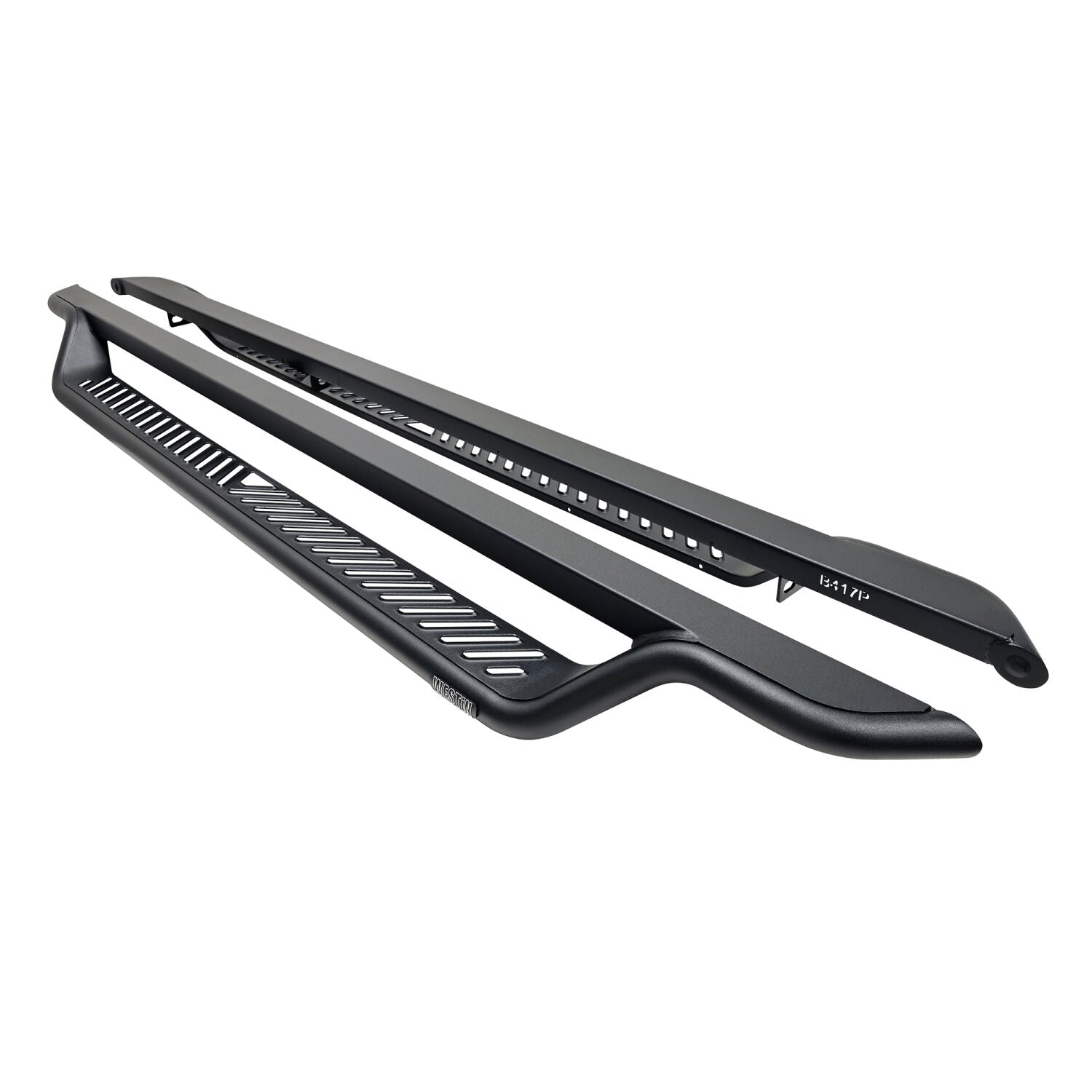 Toyota Tacoma 4th Gen 2024-2026, Westin Outlaw Drop Running Boards, Crew Cab, Textured Black, view 2