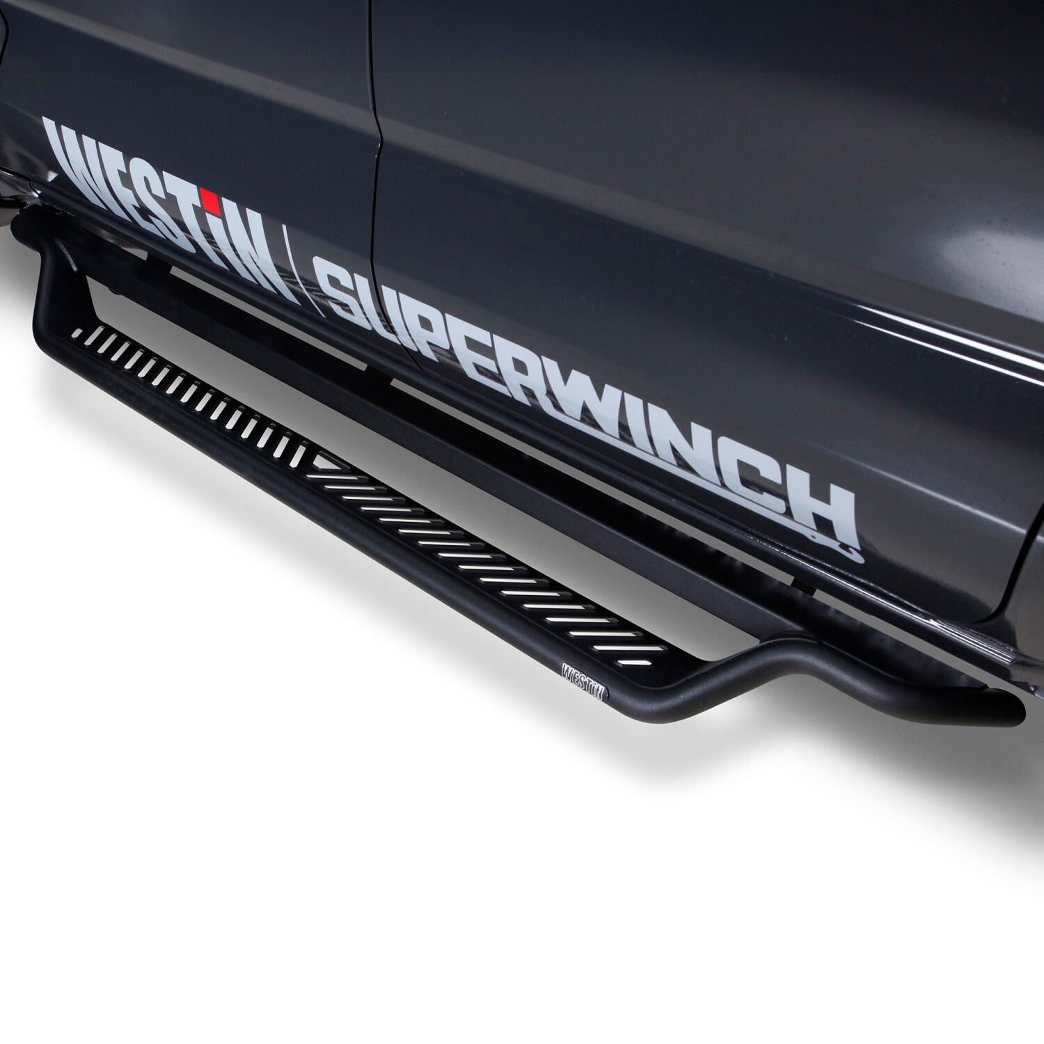 Toyota Tacoma 4th Gen 2024-2026, Westin Outlaw Drop Running Boards, Crew Cab, Textured Black, view 5