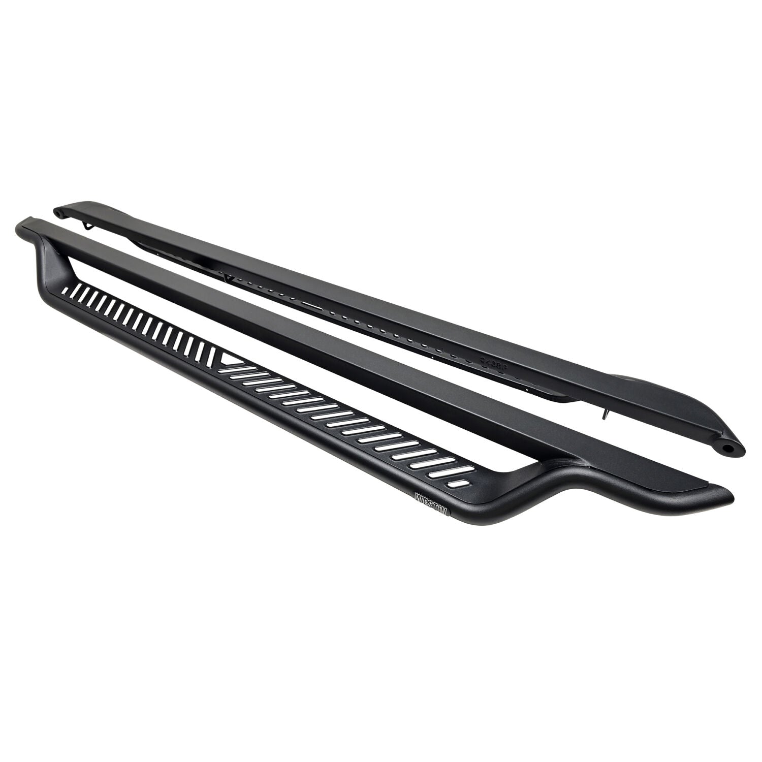 Toyota Tundra 2nd Gen 2007-2021 Extended Cab, Westin Outlaw Drop Running Boards, Textured Black, view 2