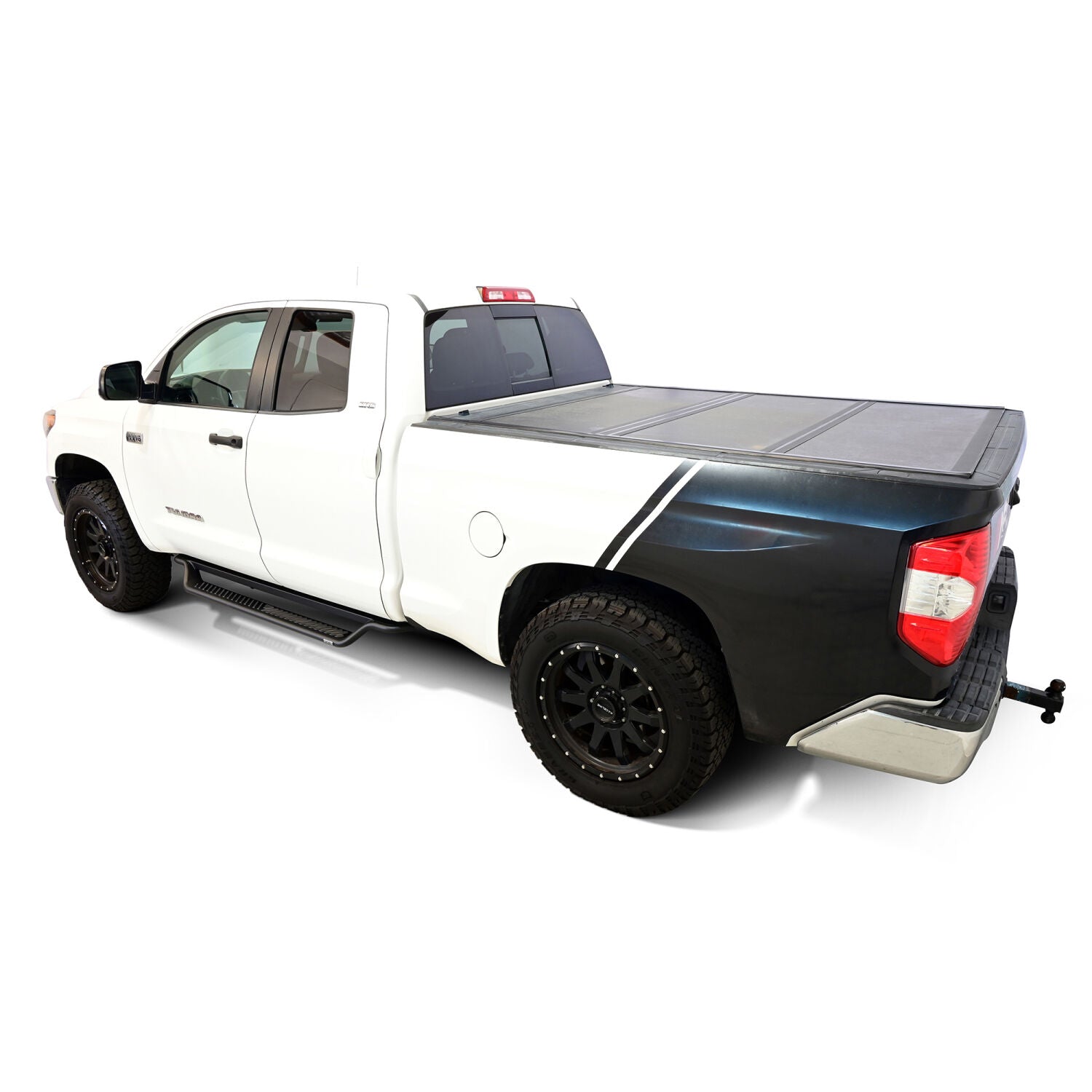 Toyota Tundra 2nd Gen 2007-2021 Extended Cab, Westin Outlaw Drop Running Boards, Textured Black, view 14
