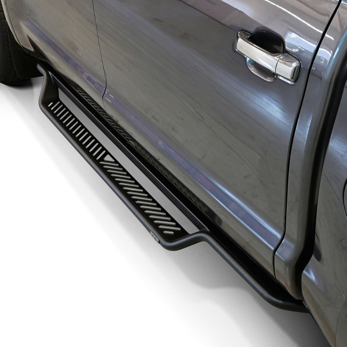 Toyota Tundra 2nd Gen 2007-2021 Crew Cab, Westin Outlaw Drop Running Boards, Textured Black, view 11