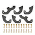 Toyota 4Runner 5th Gen 2010-2024, Westin Outlaw Drop Running Boards, Textured Black, view 7
