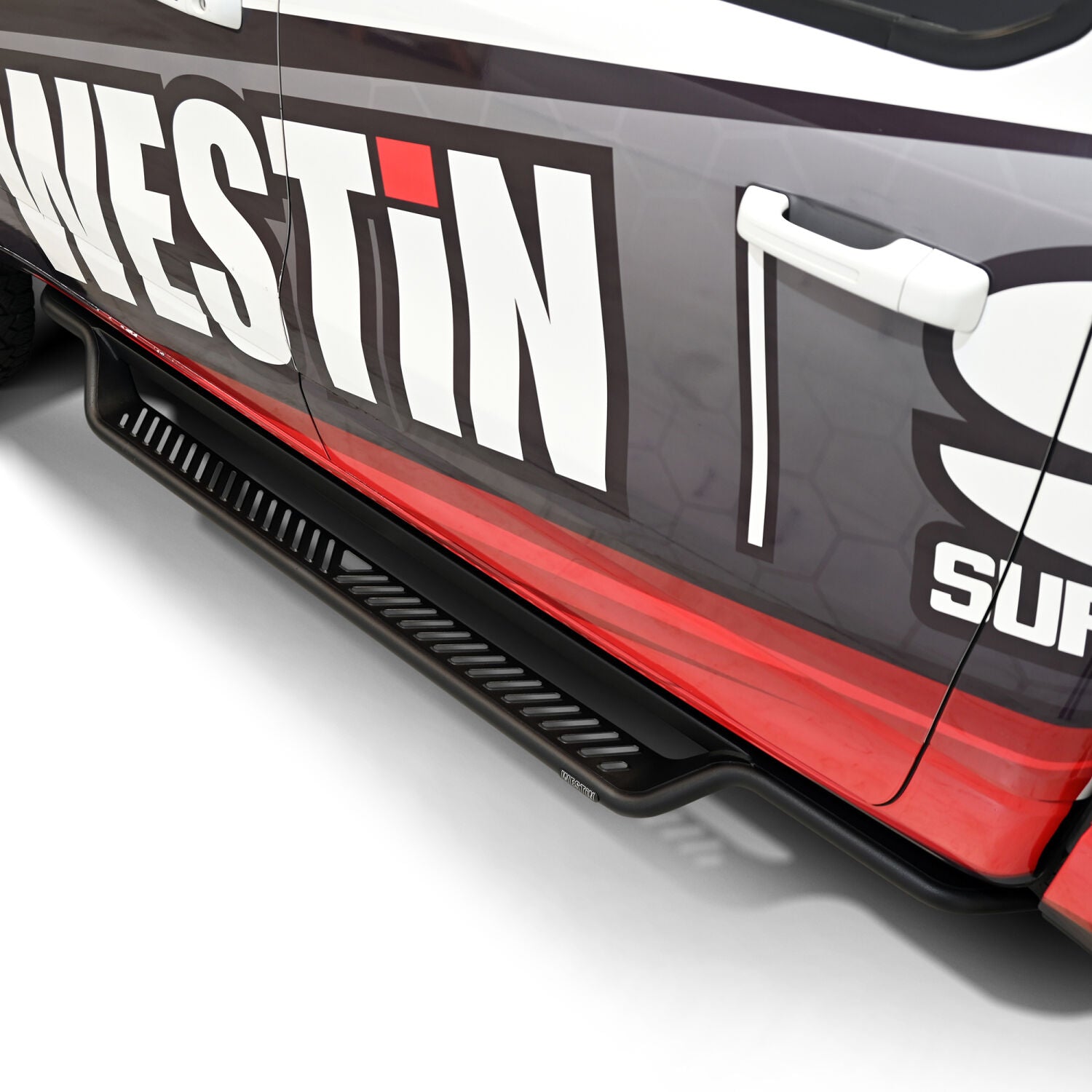 Ram 1500 2019-2026 Crew Cab, Westin Outlaw Drop Running Boards, Textured Black, view 9
