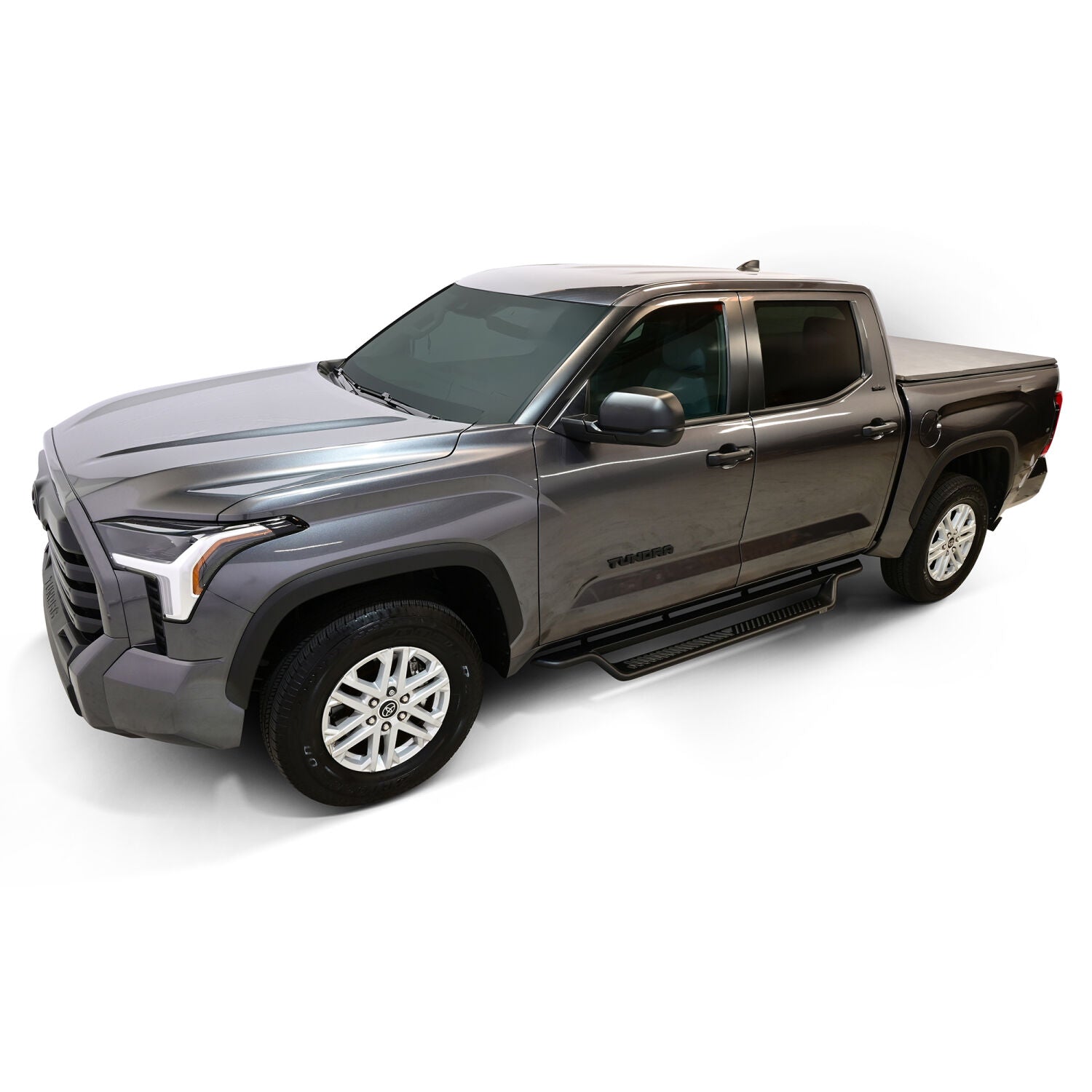 Toyota Tundra 3rd Gen Crew Cab 2022-2026, Westin Outlaw Drop Running Boards, Textured Black, view 13