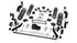 Jeep Gladiator JT 2020-2026, TeraFlex 3.5in Sport ST3  Extended-Travel Suspension System, No Shocks