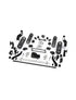 Jeep Gladiator JT 2020-2026, TeraFlex 3.5in Sport ST3 Extended-Travel Suspension System, No Shocks