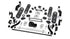 Jeep Gladiator JT 2020-2026, TeraFlex 4.5in Sport ST4  Extended-Travel Suspension System, No Shocks