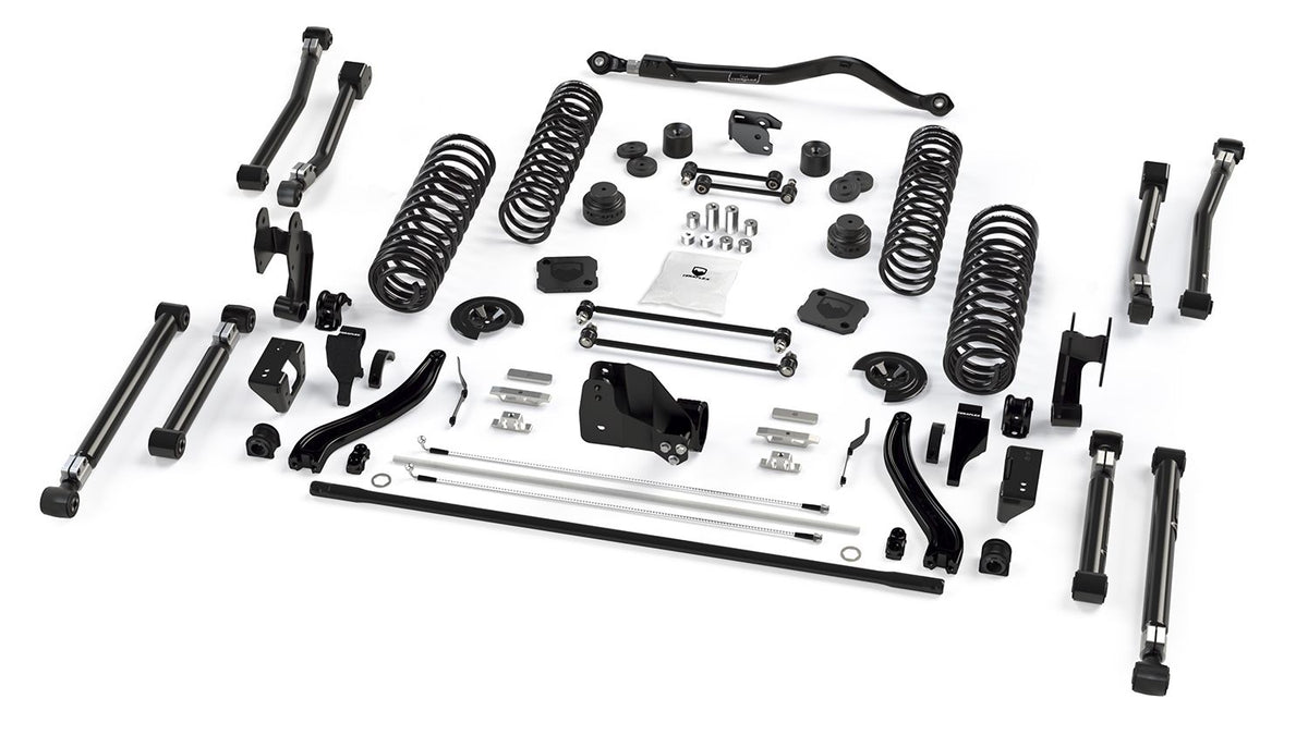 Jeep Gladiator JT 2020-2026, TeraFlex 3.5in Alpine CT3 Short Arm Extended-Travel Suspension System, No Shocks