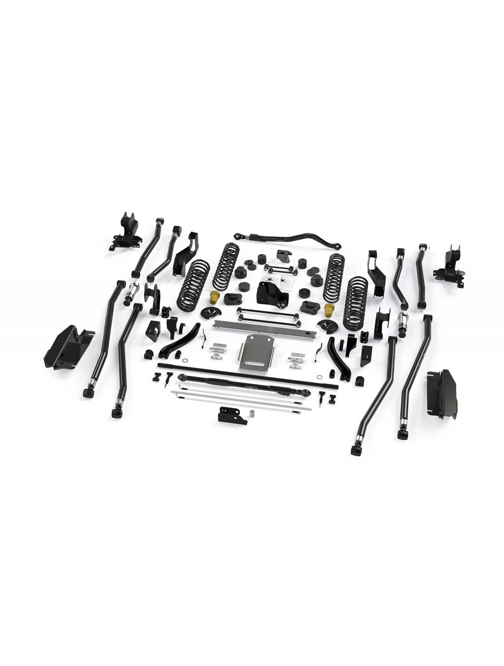 Jeep Gladiator JT 2020-2026, TeraFlex 3.5in Alpine RT3 Long Arm Extended-Travel Suspension System, No Shocks