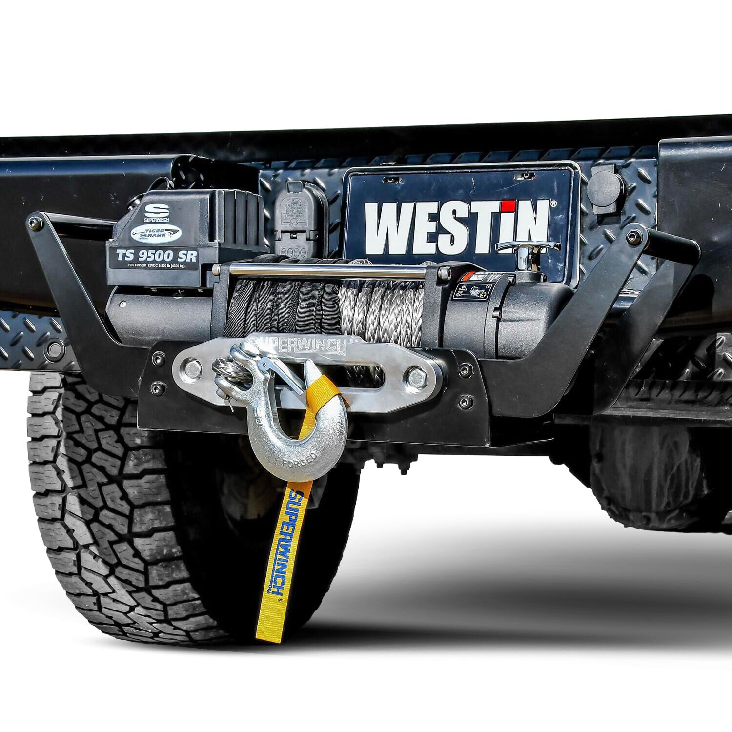 Superwinch Winch Cradle Hitch Mount, 2 in Receiver, view 7