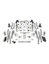 Jeep Gladiator JT 2020-2026, TeraFlex Alpine RT Coilover Suspension System