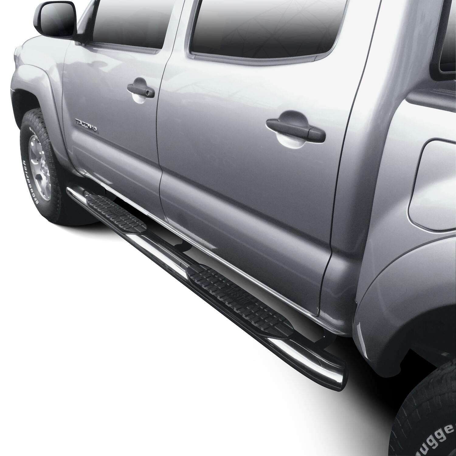 Toyota Tacoma Double Cab 2005-2023, Westin PRO TRAXX 5 Oval Nerf Step Bars, Cab Length, view 7
