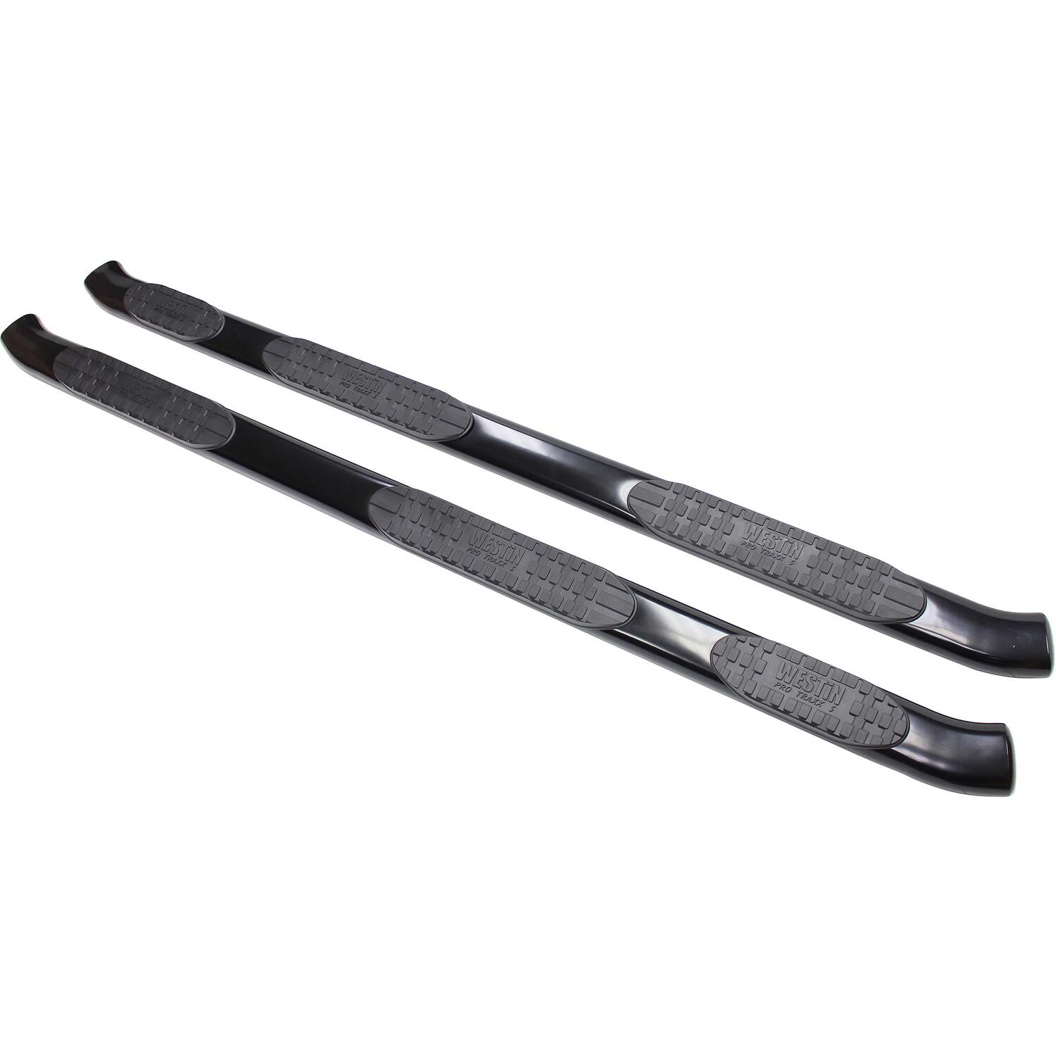 Toyota Tundra 2nd Gen Extended Cab 2007-2021 78.7in Bed, Westin PRO TRAXX 5 Oval W2W Nerf Step Bars, Black, view 2