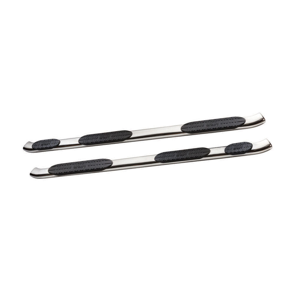 Ram 1500 2009-2018 & Ram 1500 Classic 2019-2024, Westin PRO TRAXX 5 Oval W2W Nerf Step Bars, Crew Cab & Extended Cab, Polished