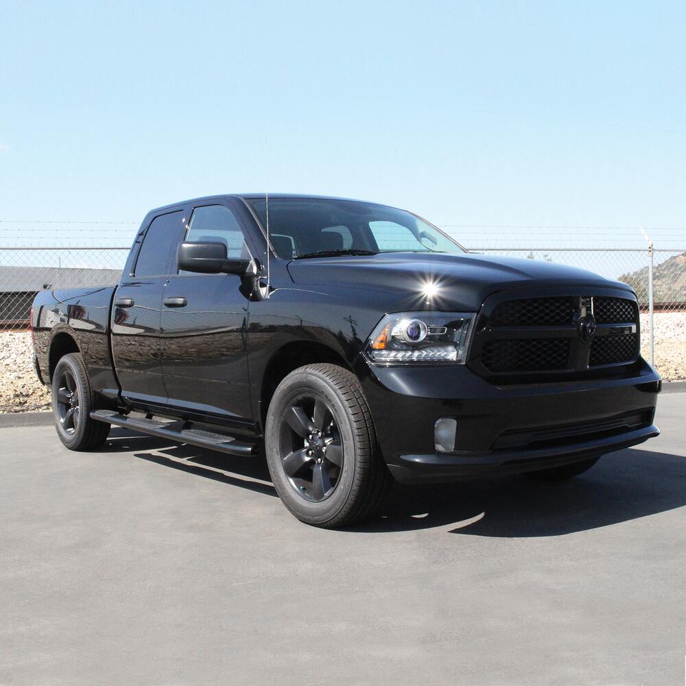 Ram 1500 2009-2018 & Ram 1500 Classic 2019-2024 Crew Cab & Extended Cab, Westin PRO TRAXX 5 Oval W2W Nerf Step Bars, Black, view 8