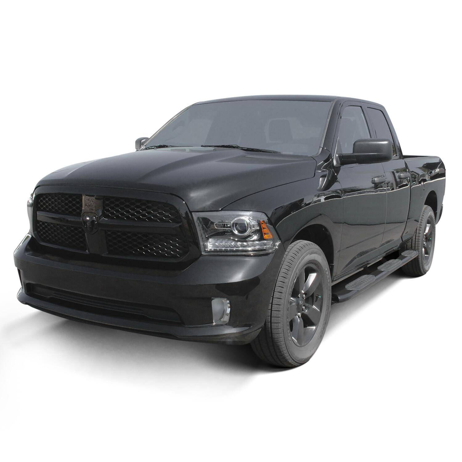 Ram 1500 2009-2018 & Ram 1500 Classic 2019-2024 Crew Cab & Extended Cab, Westin PRO TRAXX 5 Oval W2W Nerf Step Bars, Black, view 9