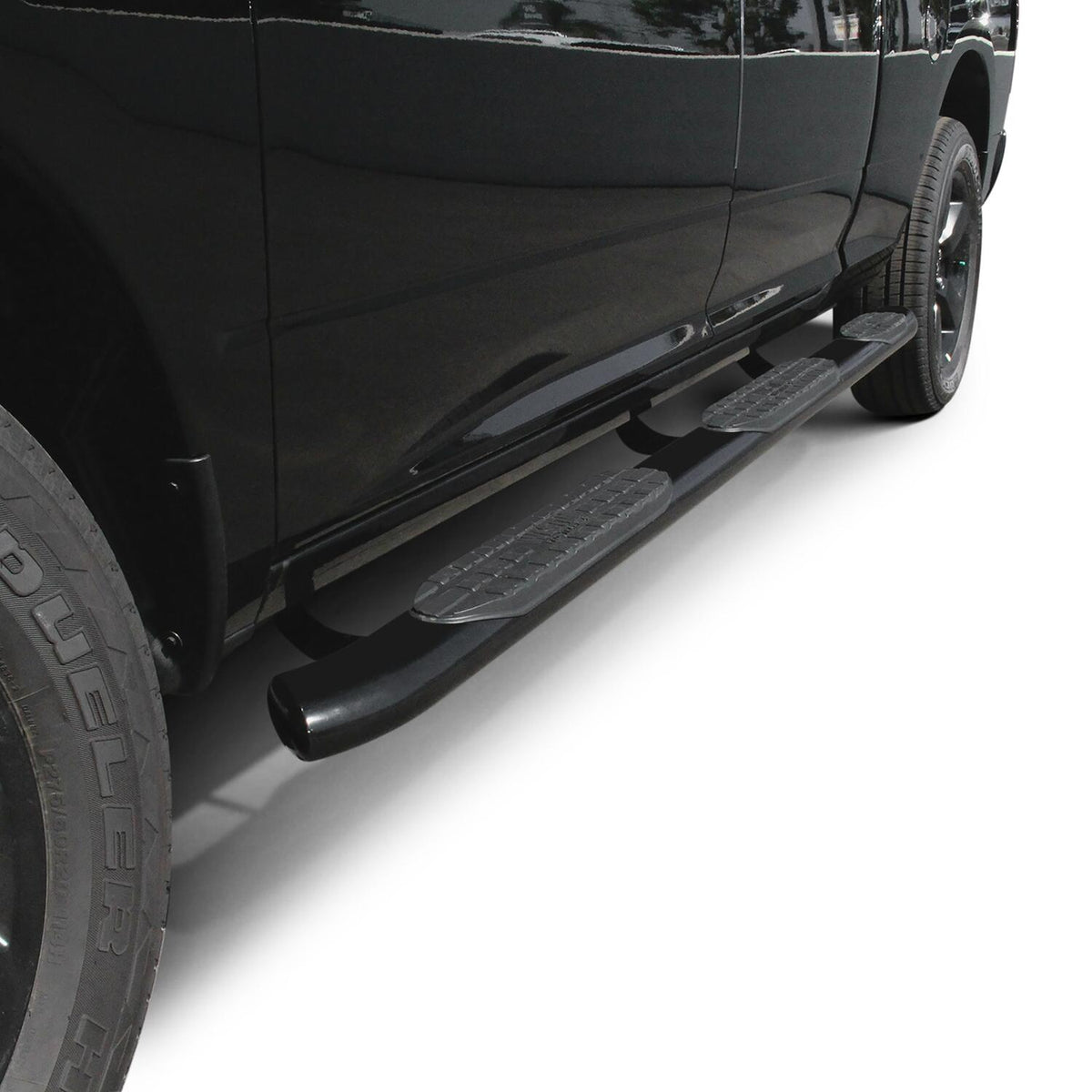 Ram 1500 2009-2018 & Ram 1500 Classic 2019-2024 Crew Cab & Extended Cab, Westin PRO TRAXX 5 Oval W2W Nerf Step Bars, Black, view 10