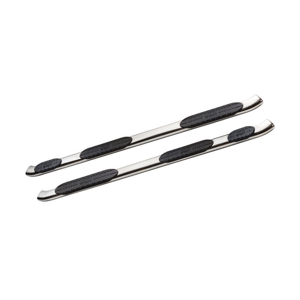 Chevrolet Silverado 1500 2007-2018 & Silverado/Sierra 2500 HD/3500 HD 2007-2019, Westin PRO TRAXX 5 Oval W2W Nerf Step Bars, Crew Cab