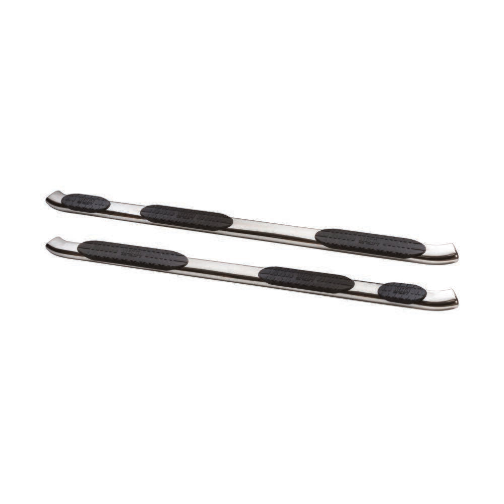 Chevrolet Silverado 2500 HD/3500 HD & GMC Sierra 2500 HD/3500 HD 2007-2019, Westin PRO TRAXX 5 Oval W2W Nerf Step Bars, Crew Cab, Polished, view 2