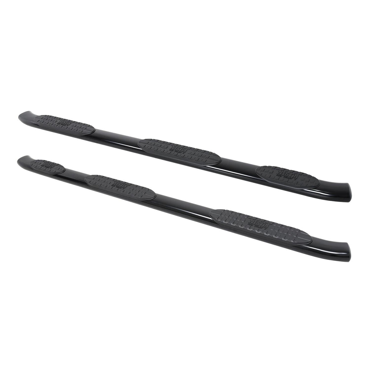 Chevrolet Silverado 1500 & GMC Sierra 1500 2019-2026 Crew Cab, Westin PRO TRAXX 5 Oval Wheel-to-Wheel Nerf Step Bars, 79.4in Bed, Black, view 2