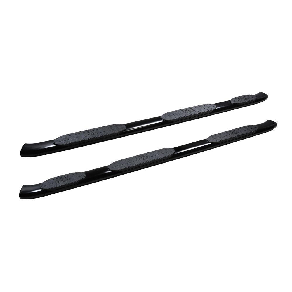 Chevrolet Silverado 1500 & GMC Sierra 1500 2019-2026 Extended Cab, Westin PRO TRAXX 5 Oval Wheel-to-Wheel Nerf Step Bars, 79.4in Bed, Black