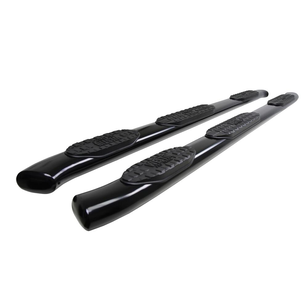 Chevrolet Silverado 1500 & GMC Sierra 1500 2019-2026 Extended Cab, Westin PRO TRAXX 5 Oval Wheel-to-Wheel Nerf Step Bars, 79.4in Bed, Black, view 2
