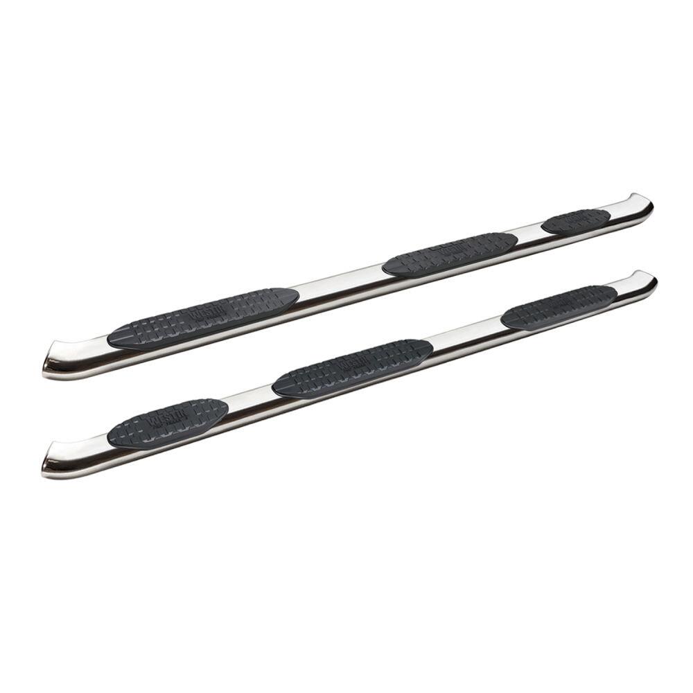 Ram 1500 2019-2026 Crew Cab, Westin PRO TRAXX 5 Oval Wheel-to-Wheel Nerf Step Bars, 76.3in Bed, Polished