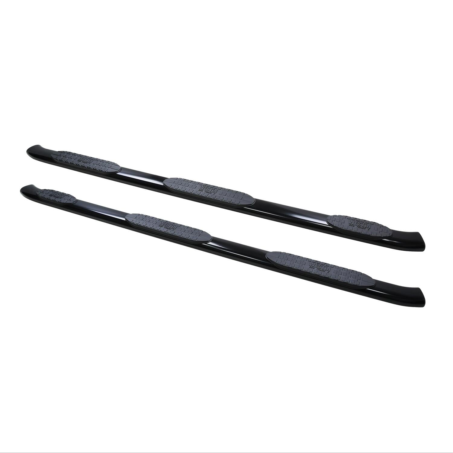 Ram 1500 2019-2026 Crew Cab, Westin PRO TRAXX 5 Oval Wheel-to-Wheel Nerf Step Bars, 76.3in Bed, Black, view 2