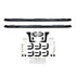 Ram 1500 2019-2026 Crew Cab, Westin PRO TRAXX 5 Oval Wheel-to-Wheel Nerf Step Bars, 76.3in Bed, Black, view 4