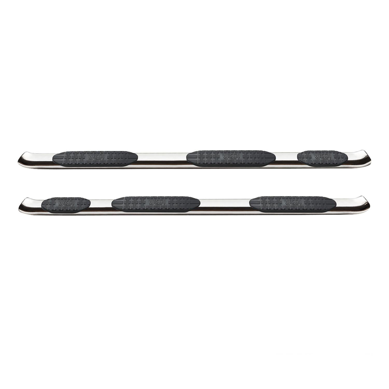 Ram 1500 2019-2026 Extended Cab, Westin PRO TRAXX 5 Oval Wheel-to-Wheel Nerf Step Bars, 76.3in Bed, Polished, view 3