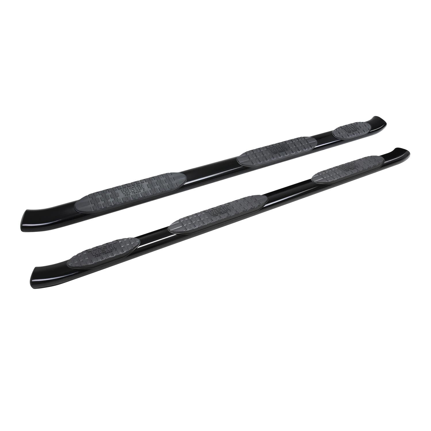 Ram 1500 2019-2026 Extended Cab, Westin PRO TRAXX 5 Oval Wheel-to-Wheel Nerf Step Bars, 76.3in Bed, Black