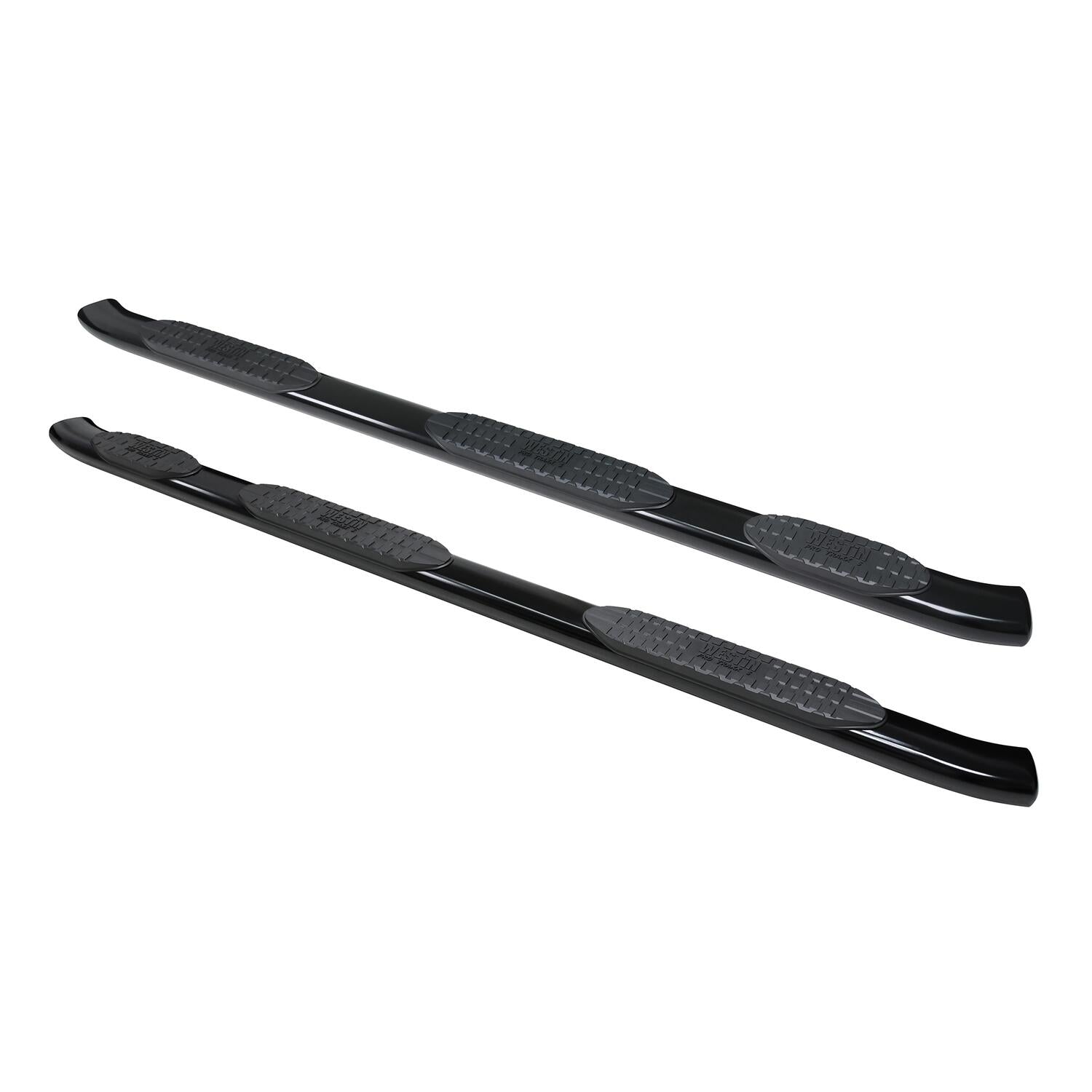 Ram 1500 2019-2026 Extended Cab, Westin PRO TRAXX 5 Oval Wheel-to-Wheel Nerf Step Bars, 76.3in Bed, Black, view 3