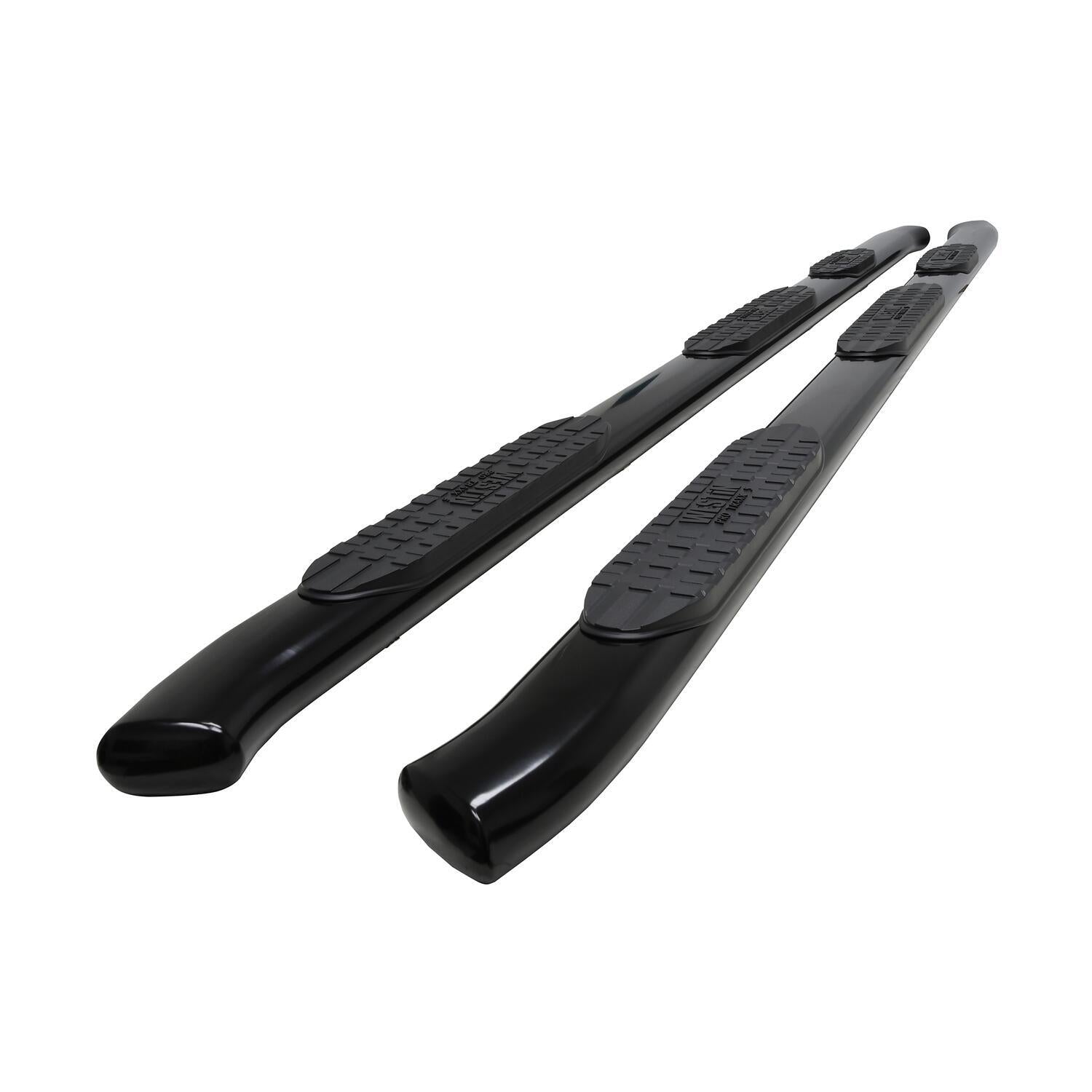 Chevrolet Silverado & GMC Sierra 2500 HD/3500 HD 2020-2026 Extended Cab, Westin PRO TRAXX 5 Oval Wheel-to-Wheel Nerf Step Bars, 98.2in Bed, Black