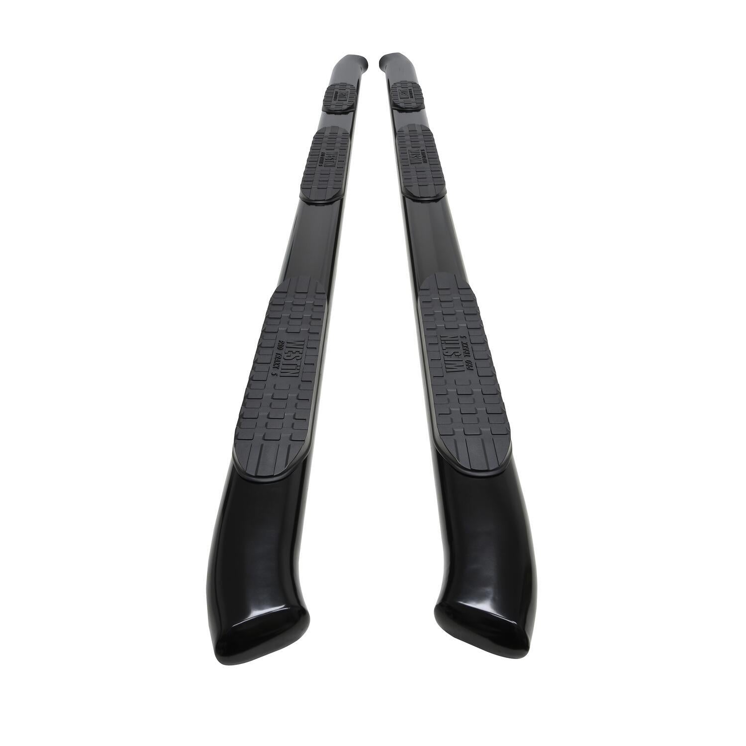 Chevrolet Silverado & GMC Sierra 2500 HD/3500 HD 2020-2026 Extended Cab, Westin PRO TRAXX 5 Oval Wheel-to-Wheel Nerf Step Bars, 98.2in Bed, Black, view 2