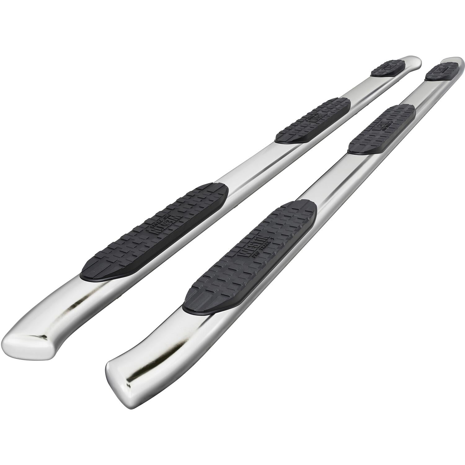 Chevrolet Silverado & GMC Sierra 2500 HD/3500 HD 2020-2026 Crew Cab, Westin PRO TRAXX 5 Oval Wheel-to-Wheel Nerf Step Bars, 82.2in Bed, Polished
