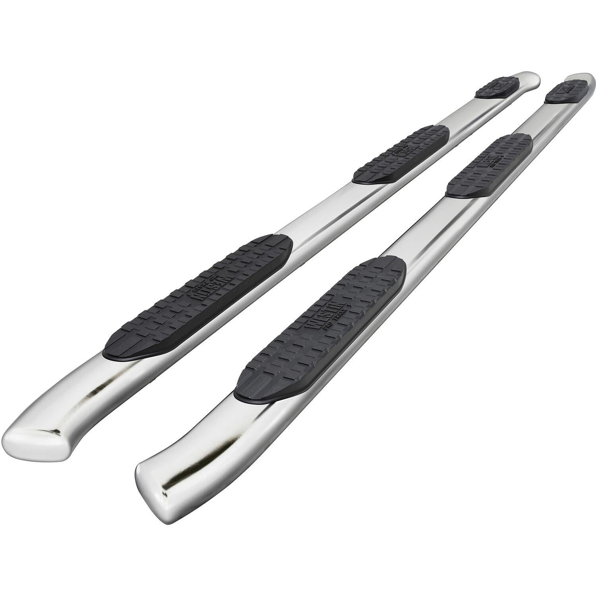 Chevrolet Silverado & GMC Sierra 2500 HD/3500 HD 2020-2026 Crew Cab, Westin PRO TRAXX 5 Oval Wheel-to-Wheel Nerf Step Bars, 82.2in Bed, Polished