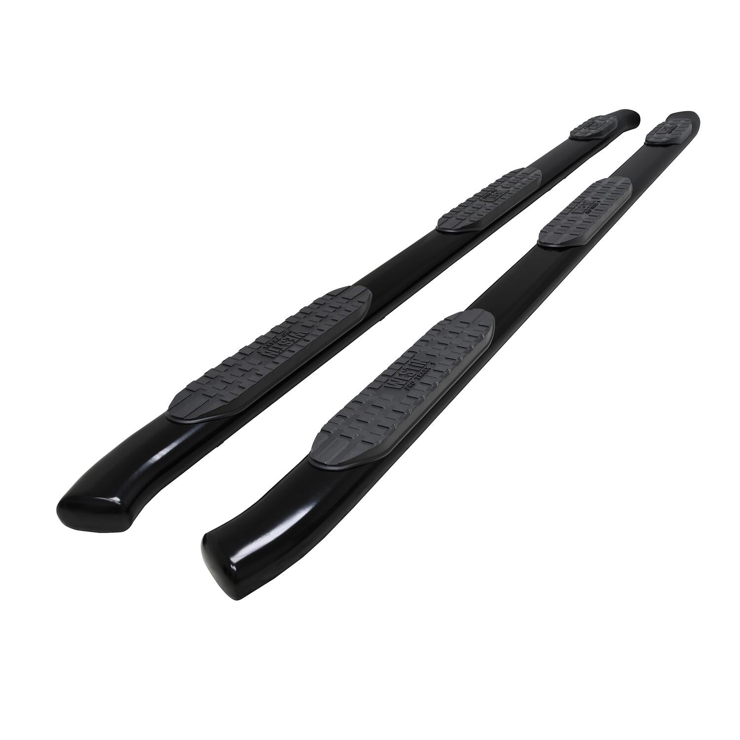Chevrolet Silverado & GMC Sierra 2500 HD/3500 HD 2020-2026 Crew Cab, Westin PRO TRAXX 5 Oval Wheel-to-Wheel Nerf Step Bars, 82.2in Bed, Black