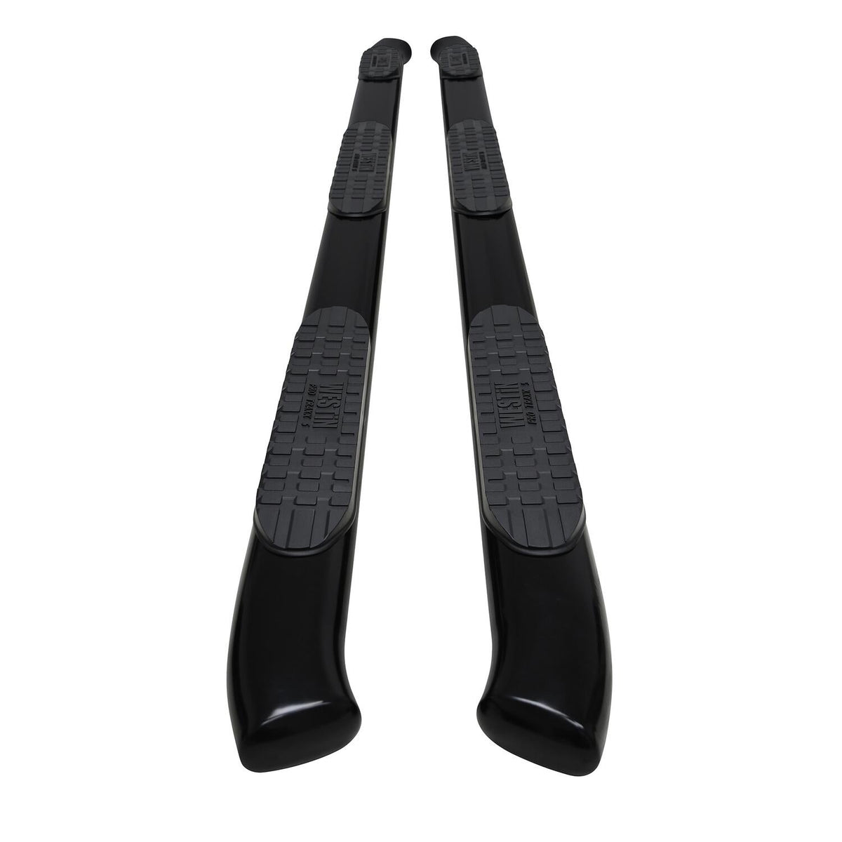 Chevrolet Silverado & GMC Sierra 2500 HD/3500 HD 2020-2026 Crew Cab, Westin PRO TRAXX 5 Oval Wheel-to-Wheel Nerf Step Bars, 82.2in Bed, Black, view 2