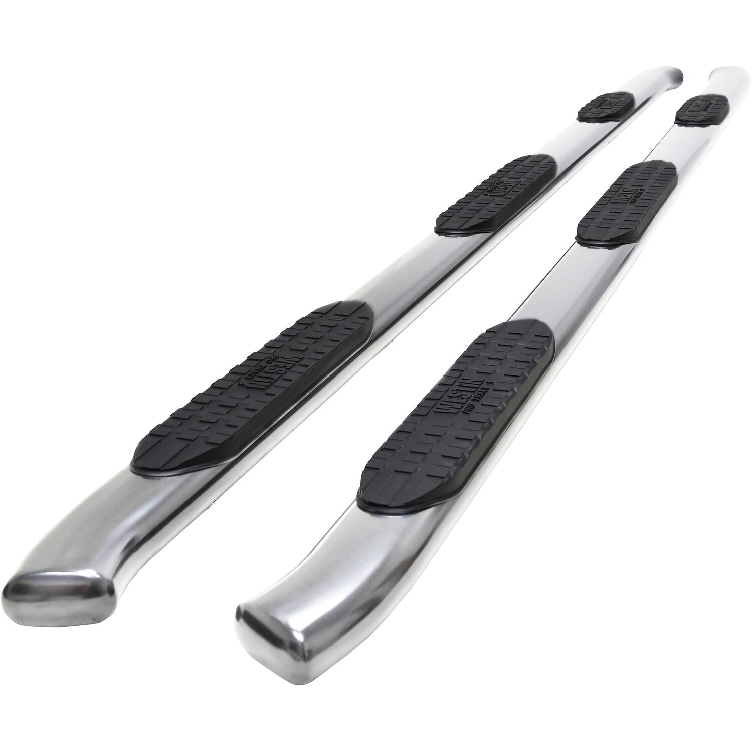 Chevrolet Silverado & GMC Sierra 2500 HD/3500 HD 2020-2026 Crew Cab, Westin PRO TRAXX 5 Oval Wheel-to-Wheel Nerf Step Bars, 98.2in Bed, Polished