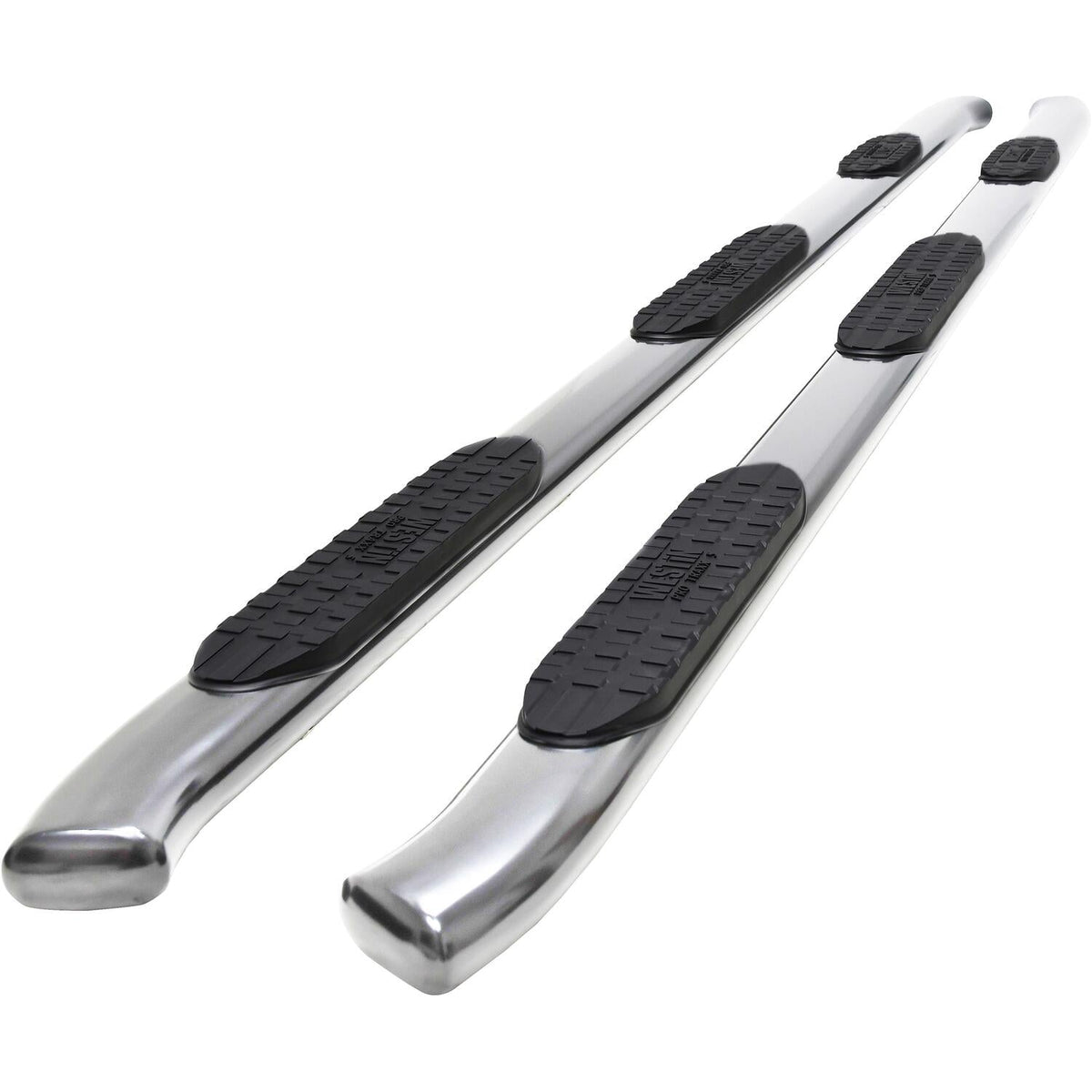 Chevrolet Silverado & GMC Sierra 2500 HD/3500 HD 2020-2026 Crew Cab, Westin PRO TRAXX 5 Oval Wheel-to-Wheel Nerf Step Bars, 98.2in Bed, Polished